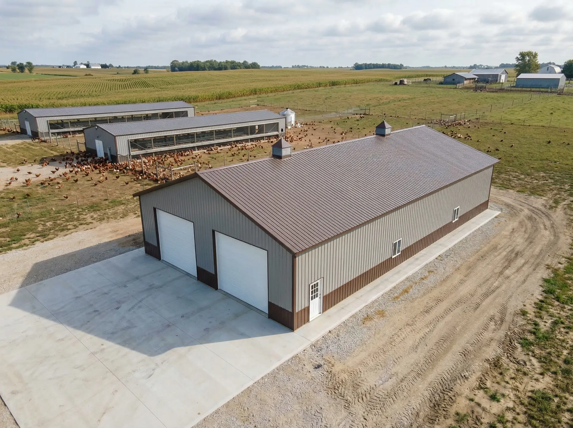 64x112x16 Agricultural Building