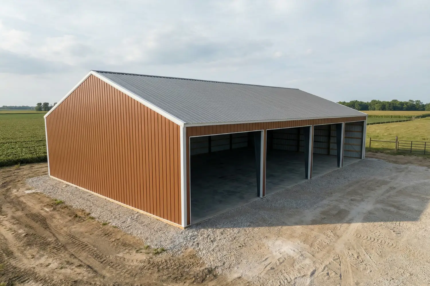 56x96x16 Ag Building - Image 3
