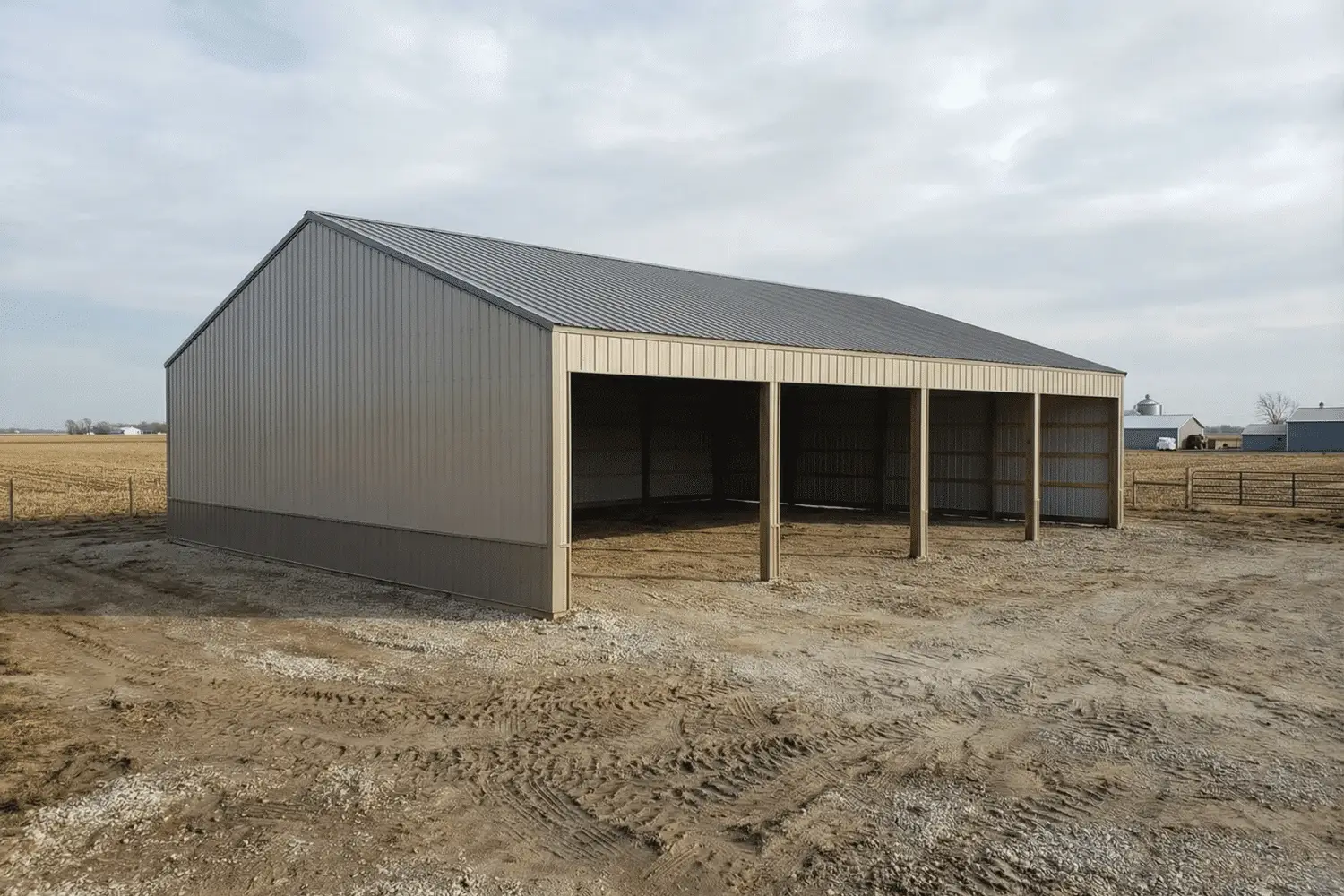 60x80x16 Ag Building - Image 3
