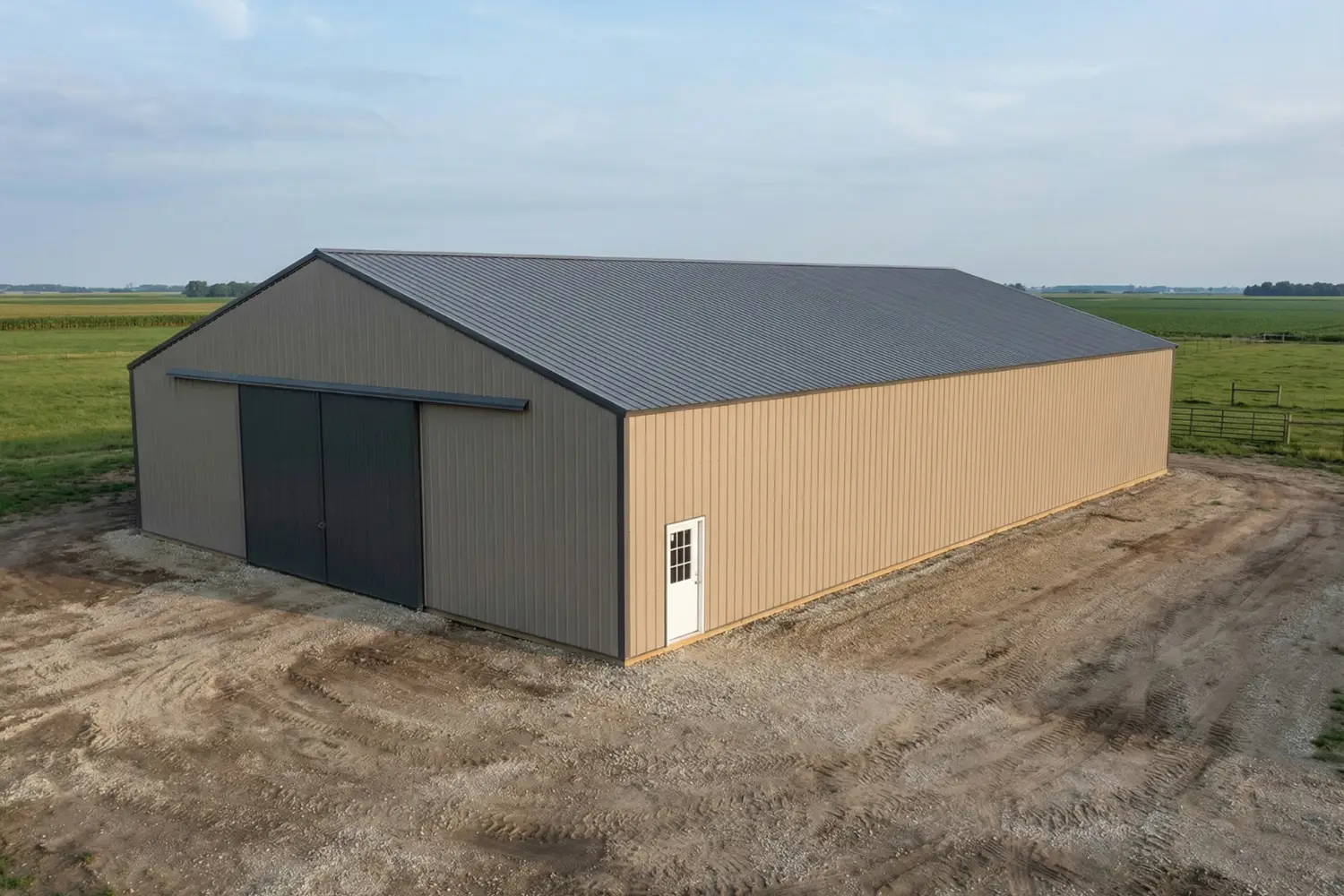80x160x18 Ag Building - Image 3